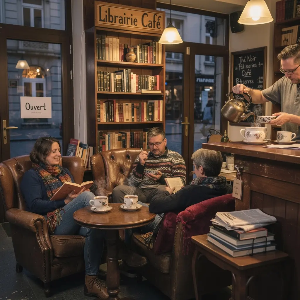 Gros plan sur des feuilles de thé noir séchées, mettant en avant leur texture.